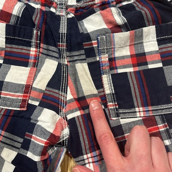 Gymboree Plaid Shorts (Lot of 2) Sz 4T Pull On Elastic 100% Cotton VGUC - Picture 6 of 10